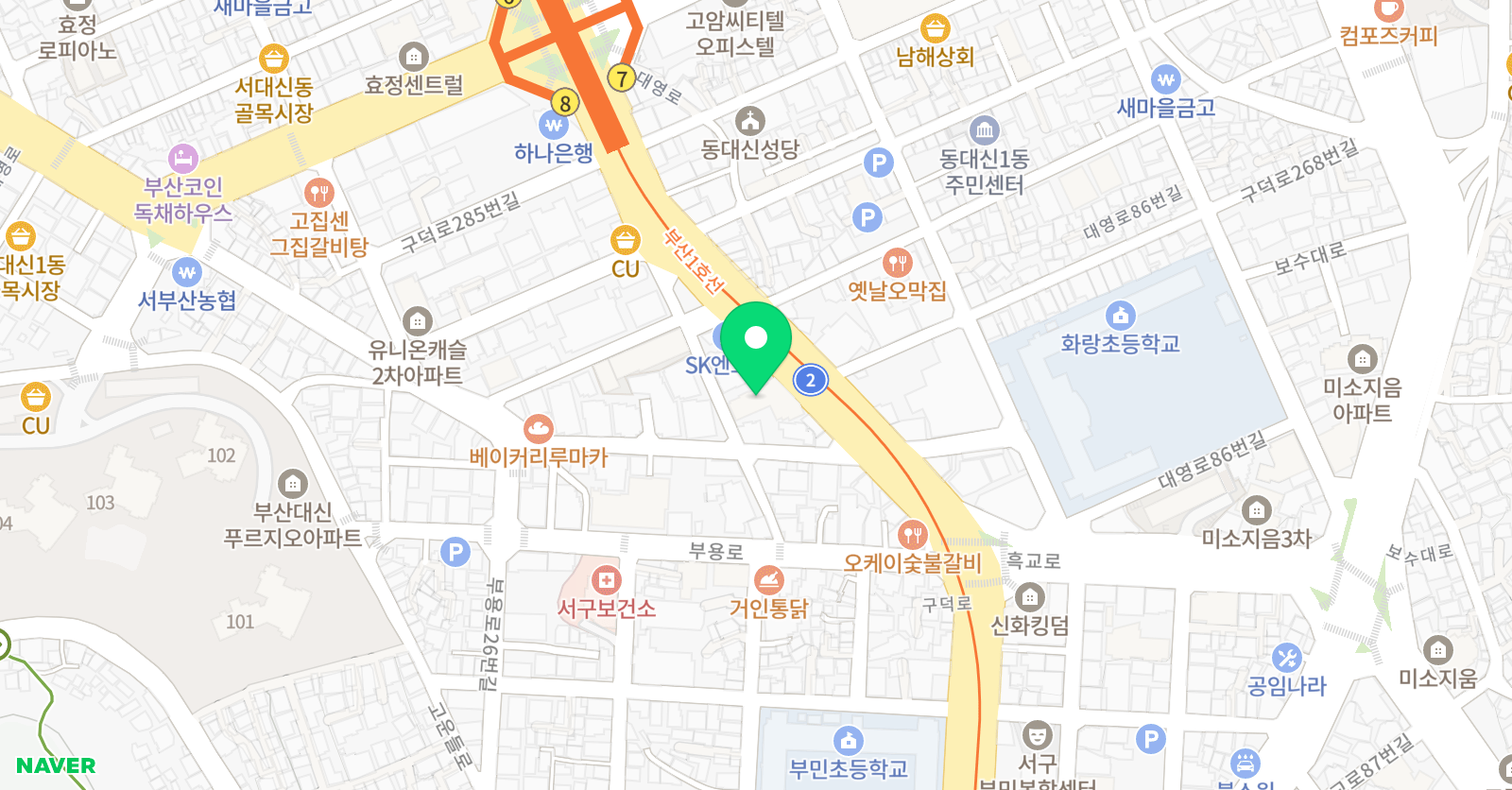 문 영어학원 위치