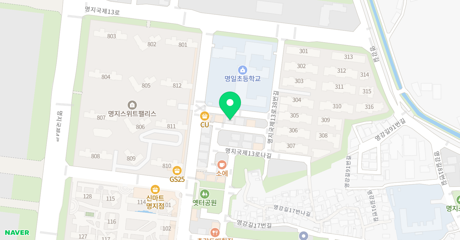 더킹스 학원 위치
