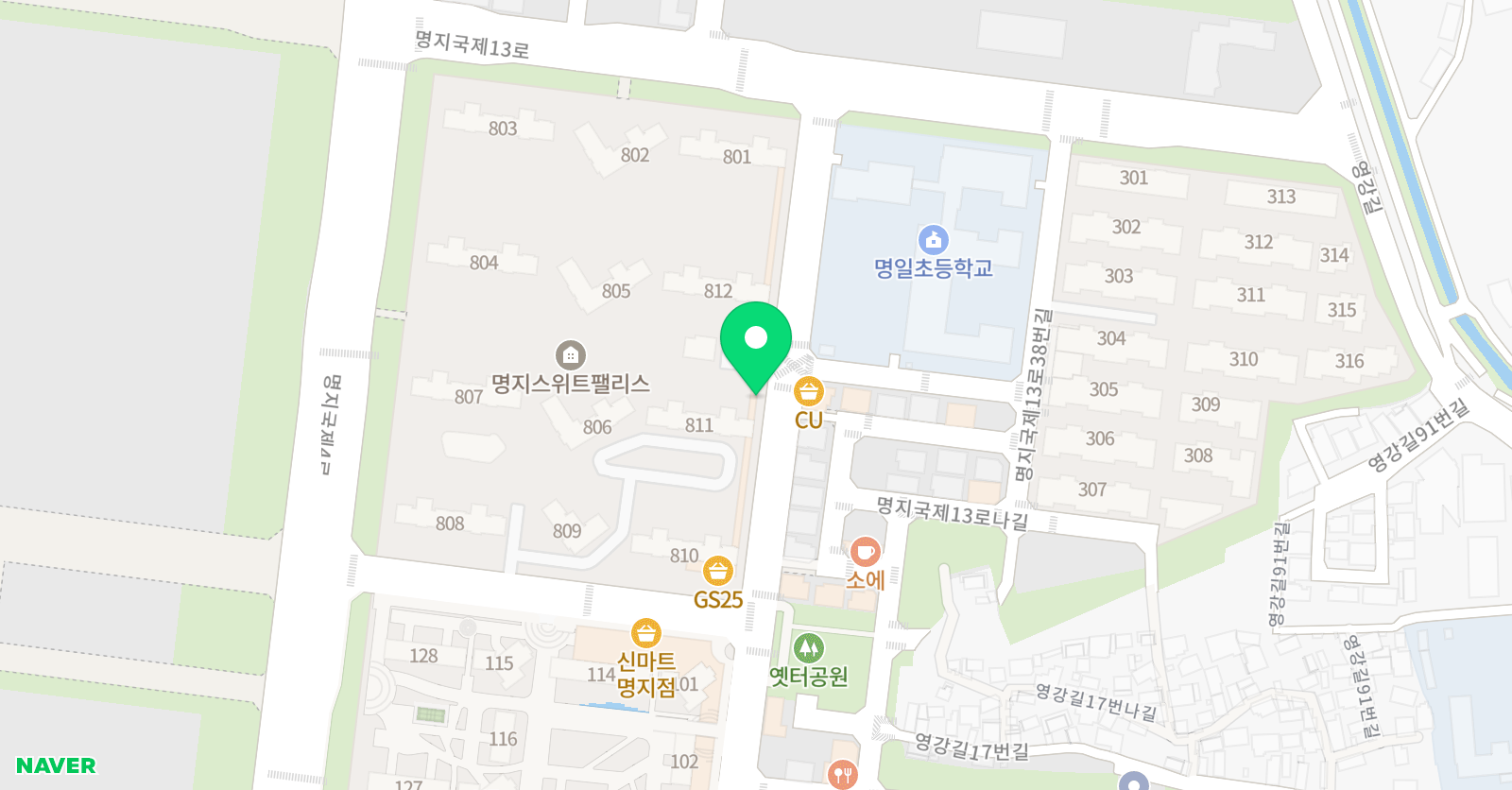 이음 피아노음악교습소 위치