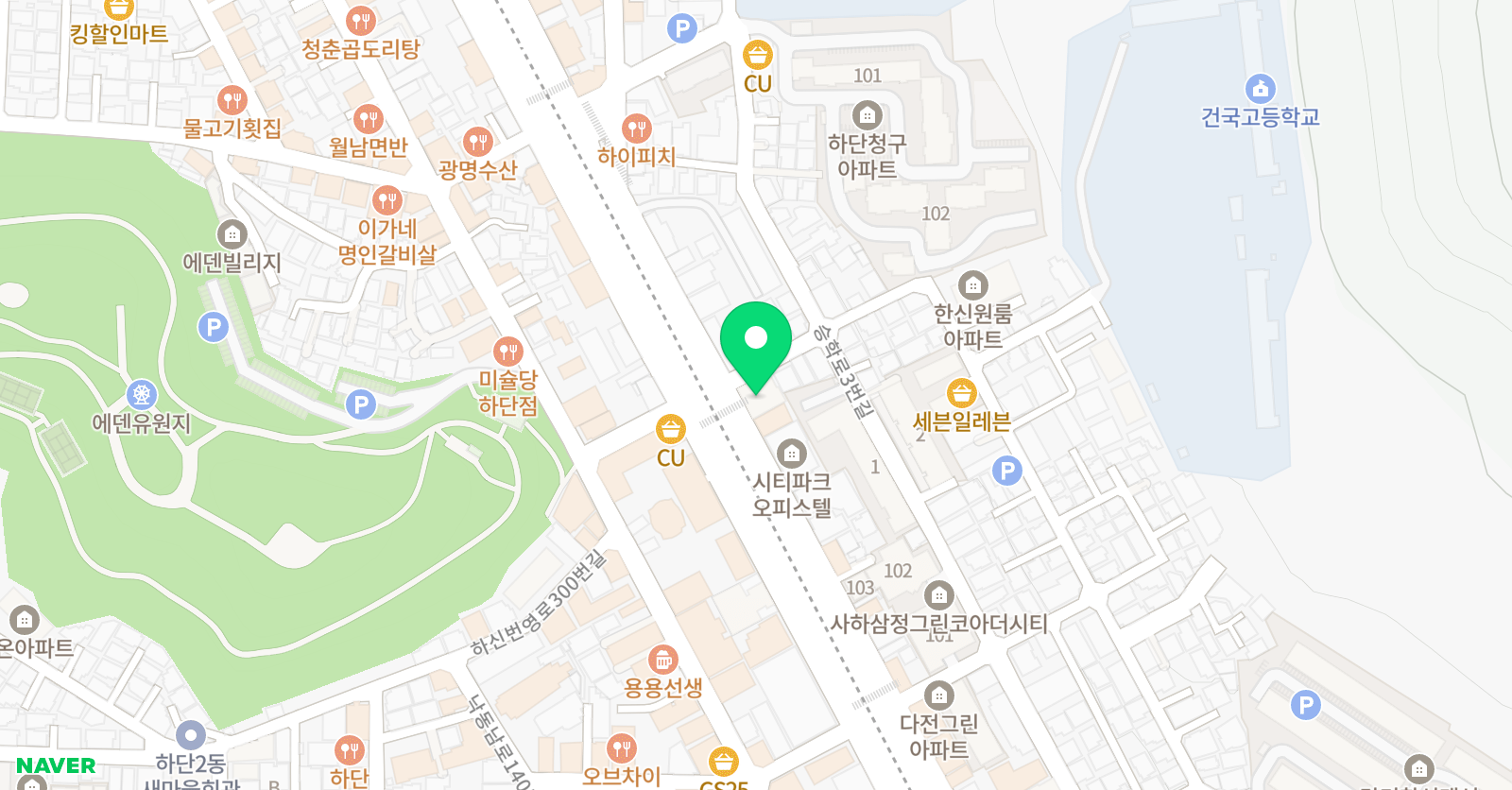 프라임 학원 위치