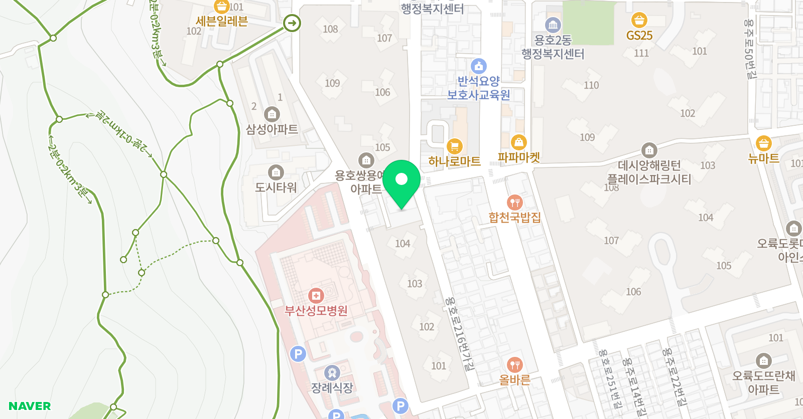 예송 음악 위치