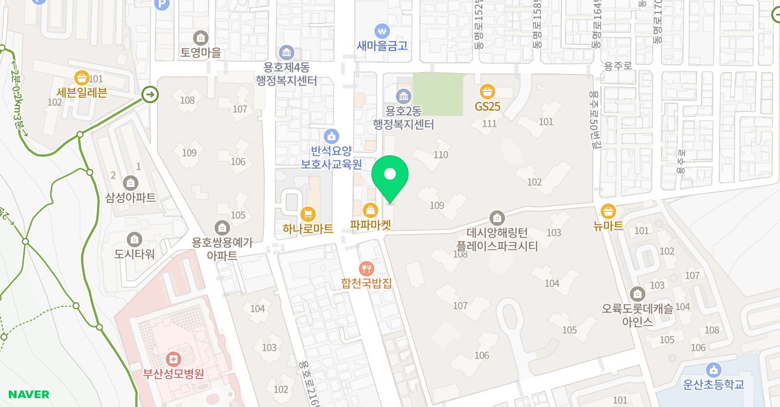 과학튜터 서쌤 위치