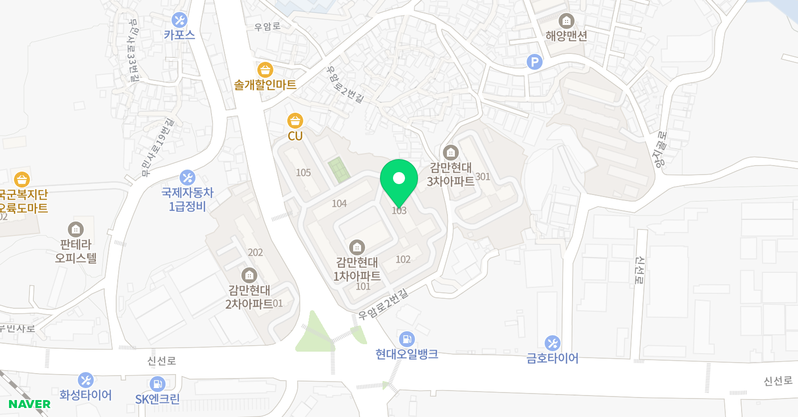 푸르넷 공부방 강쌤 공부방 위치