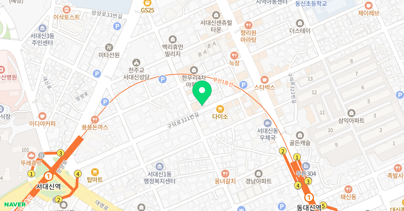 하늘나무 미술학원 위치