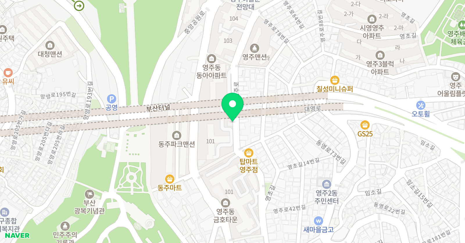 통쾌 수학 위치