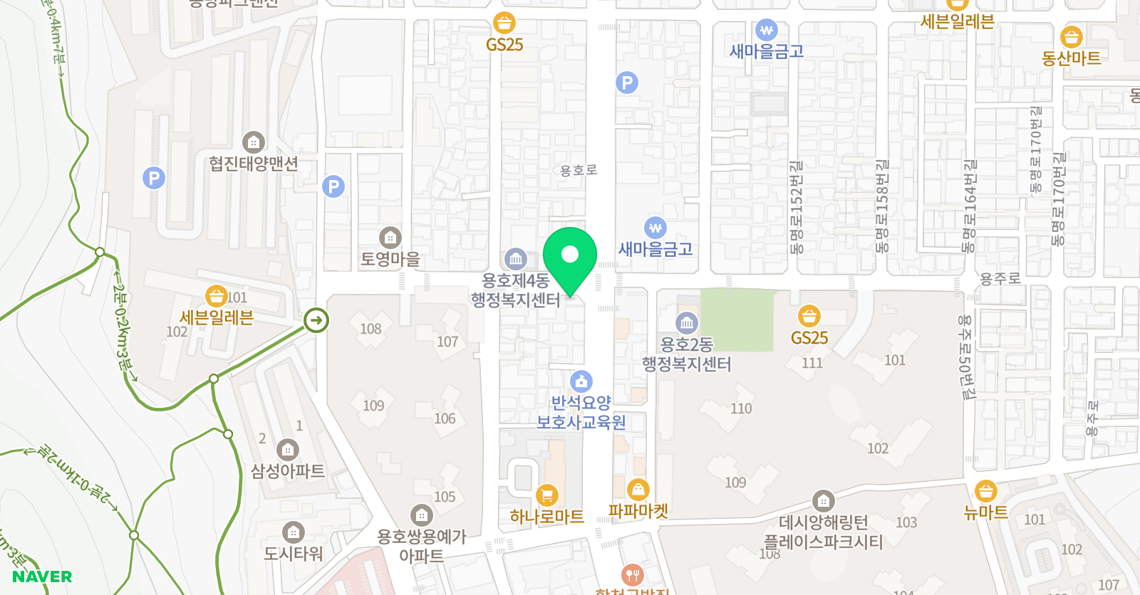 생각 스케치 미술학원 위치