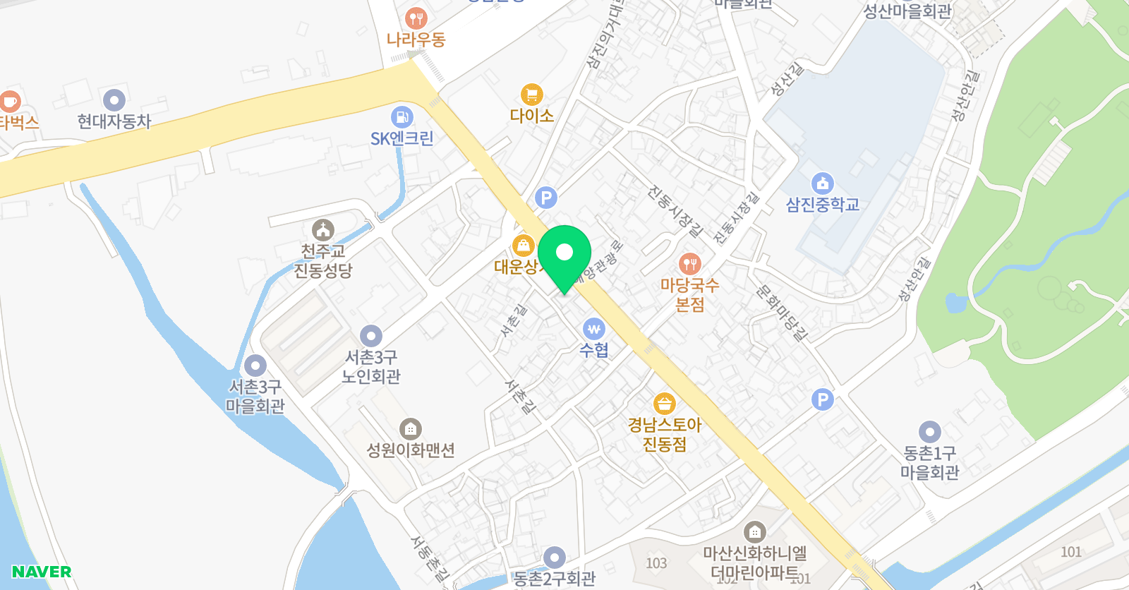 위스터디학원  위치