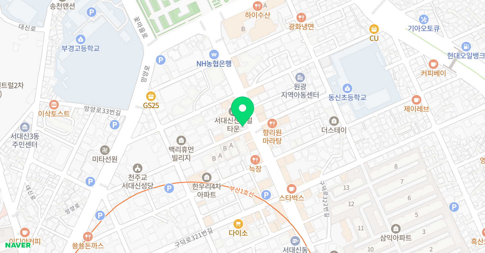 맥시마 수학사고력학원 위치