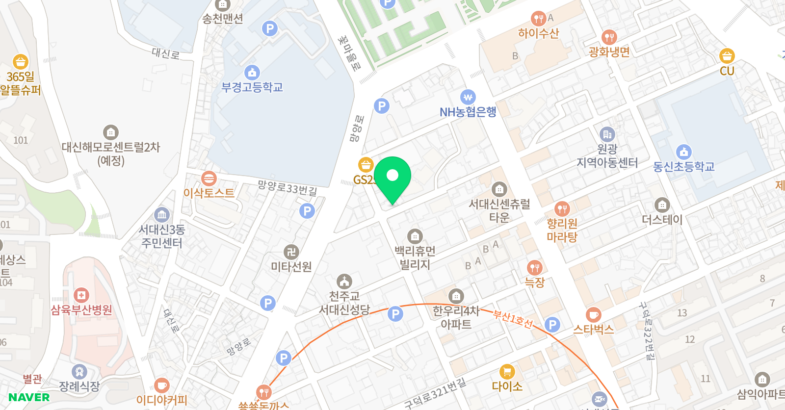 대원 음악학원 위치