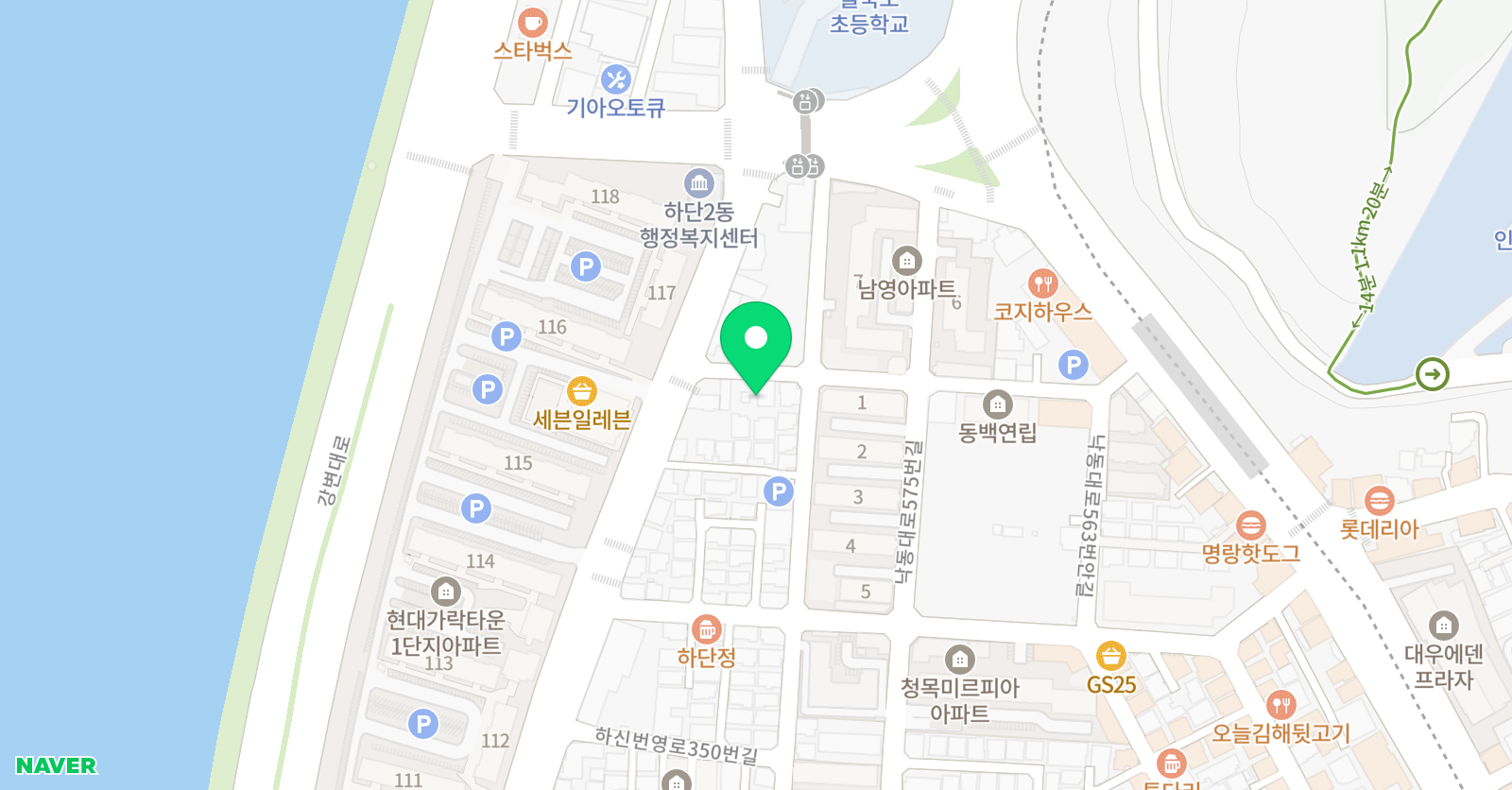 더키움 공부방 위치