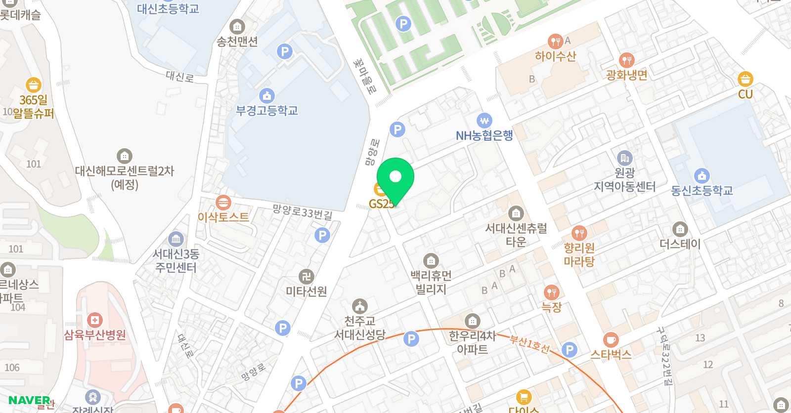 리만 학원 위치