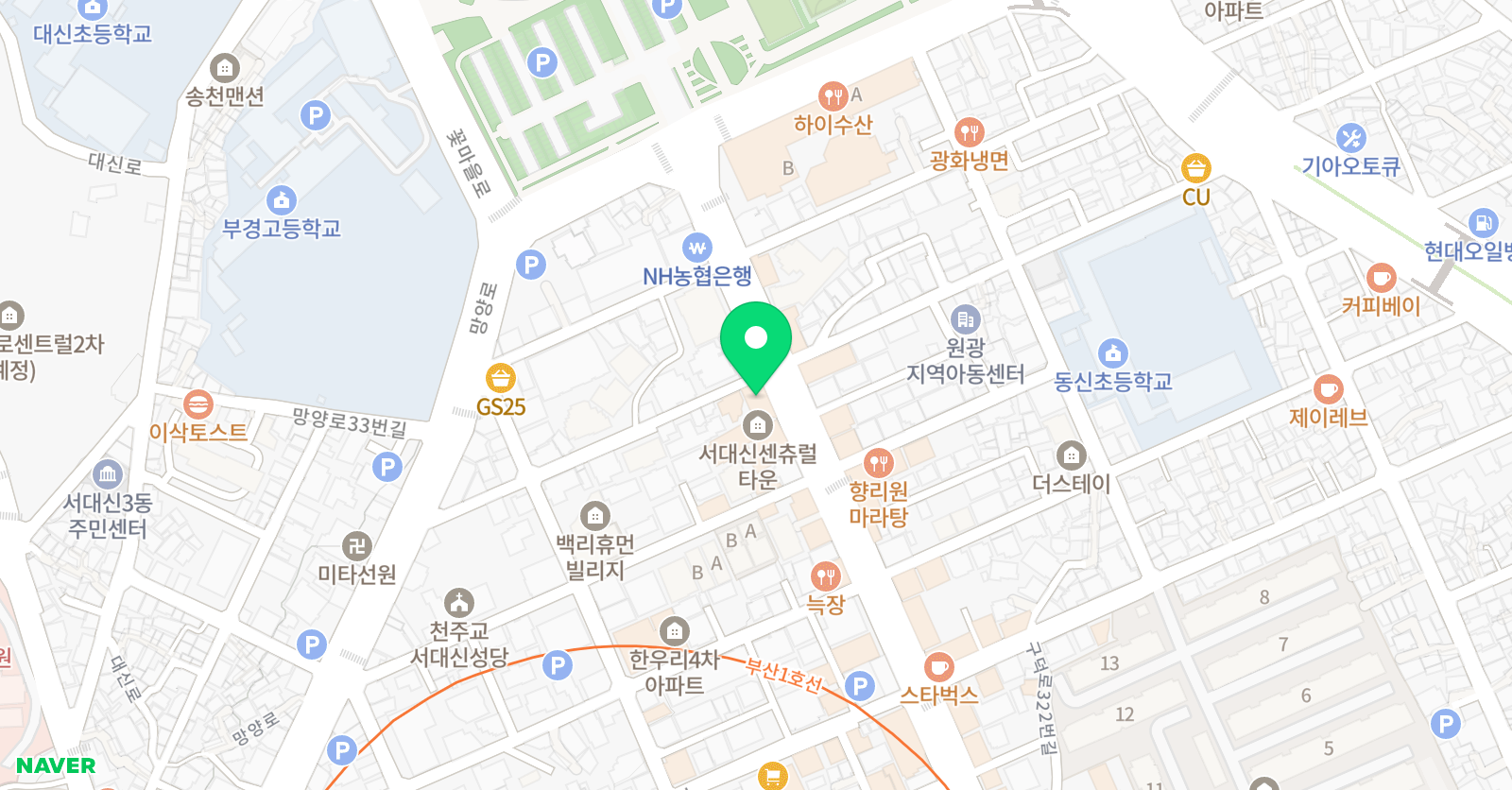조이 수학학원 위치