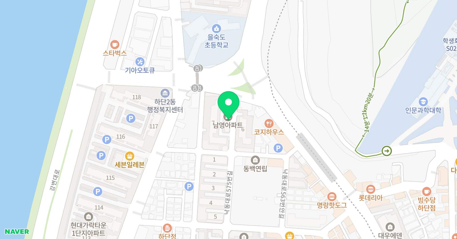 글로리 무용학원 위치