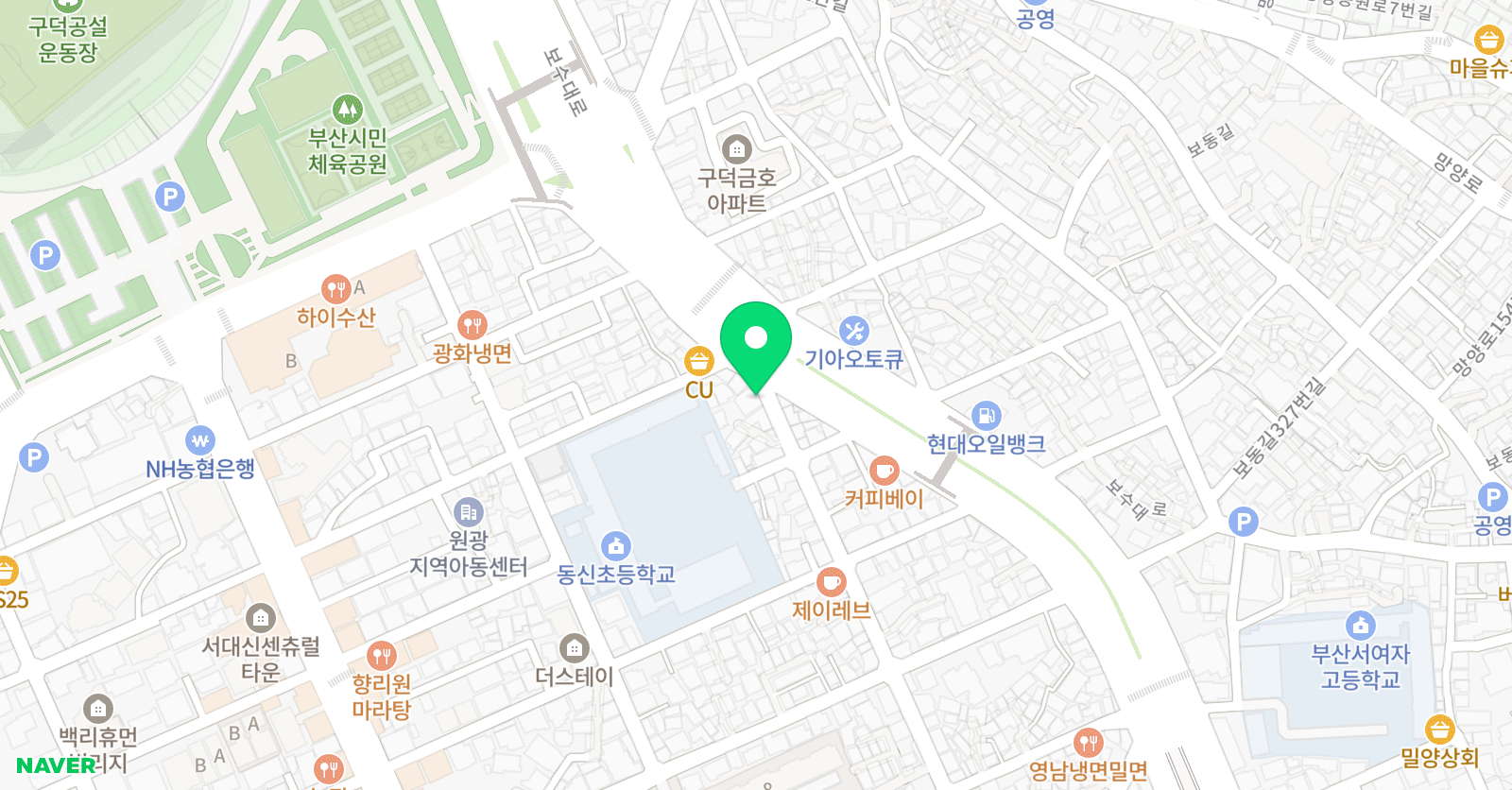 비호 태권도 위치