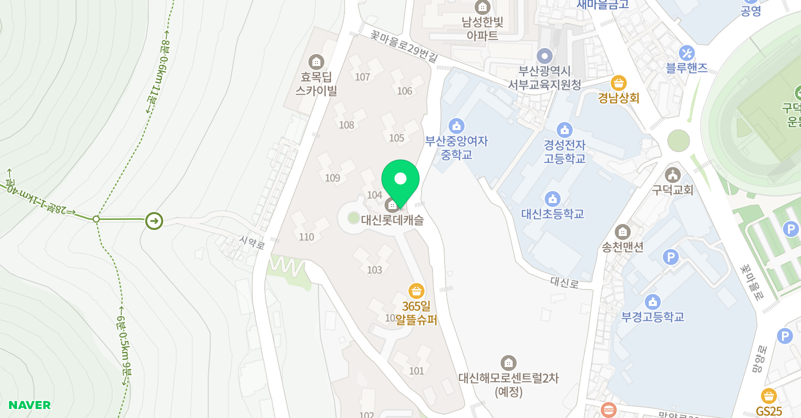S 수학교습소 위치