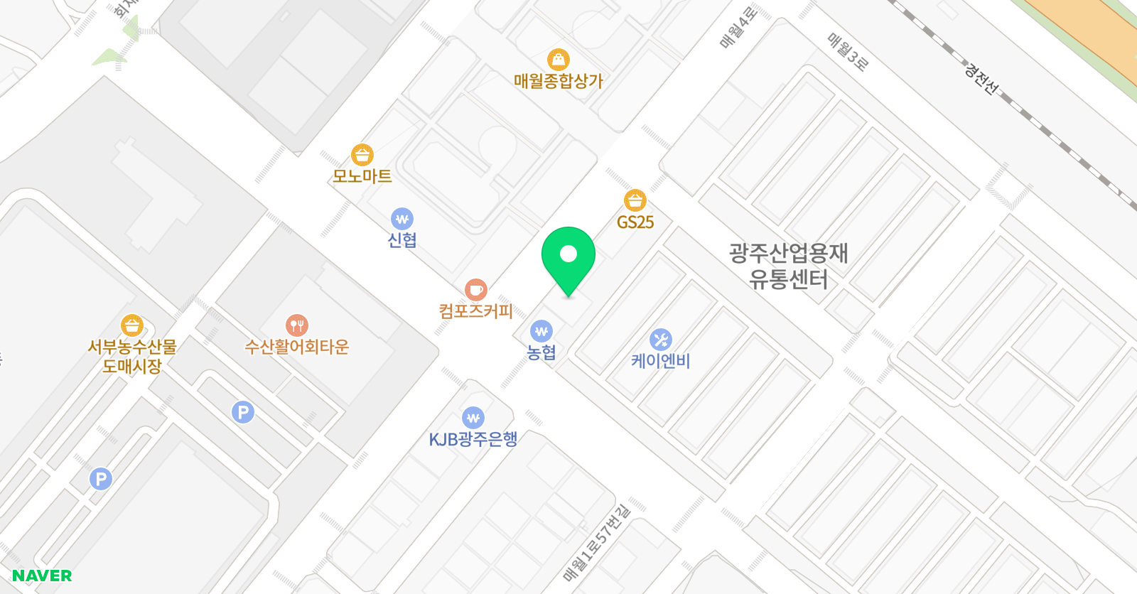 라온짐 위치