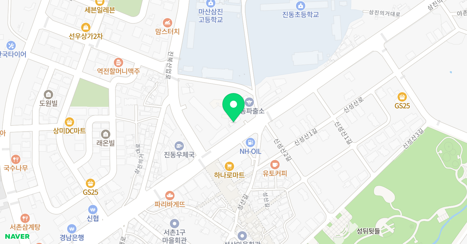 예스 영어교습소 위치
