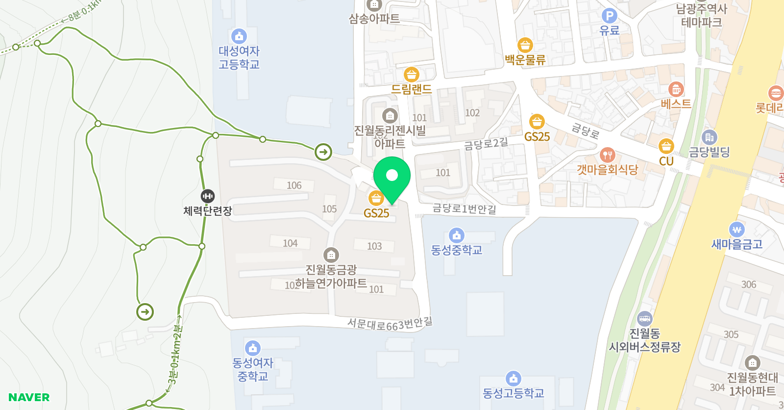 누리봄인문교육코칭센터 논술교습소 위치