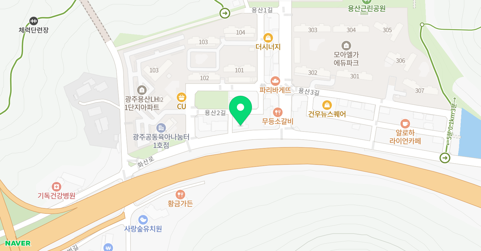 포커스 영수학원 위치