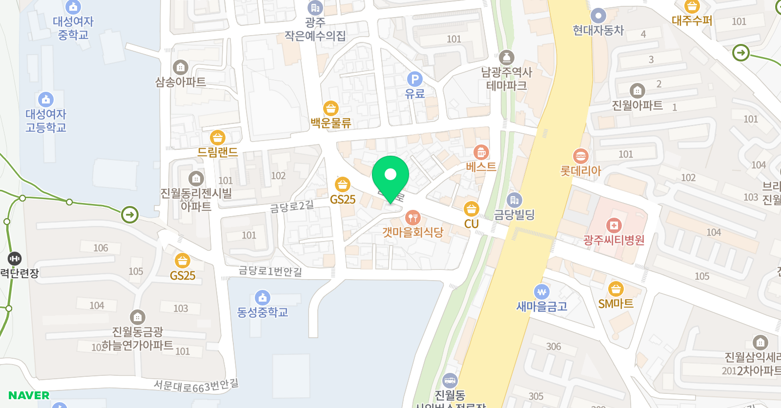포인트 수학학원 위치