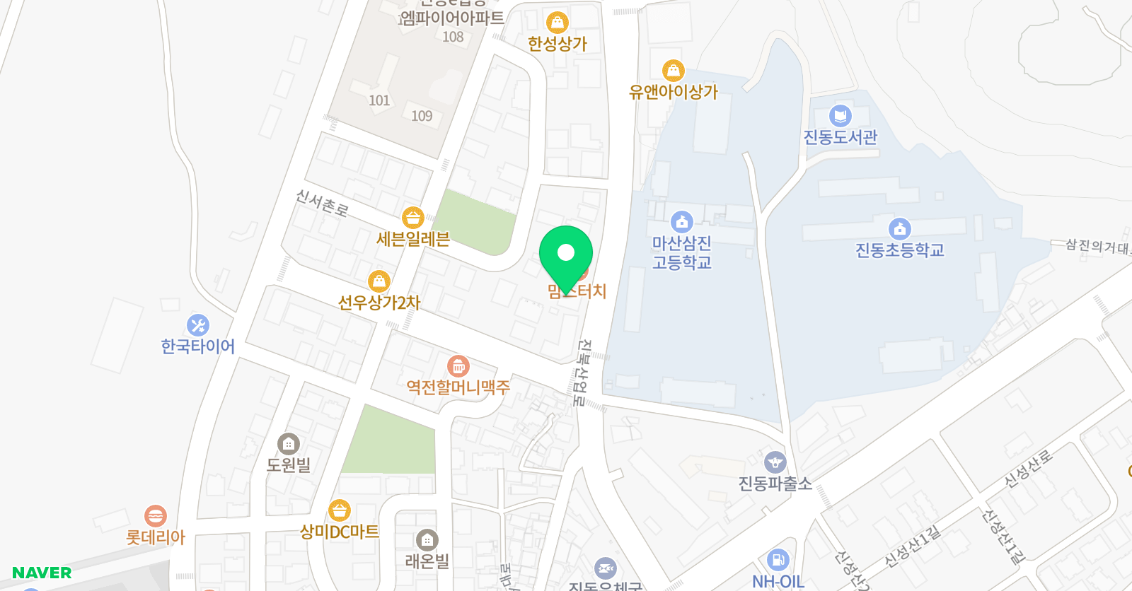 고운 음악학원 위치