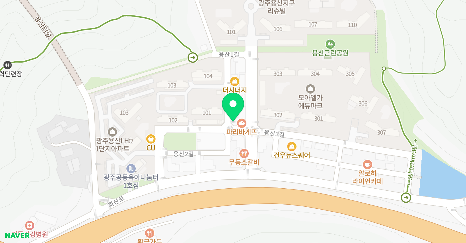 이든 음악학원 위치