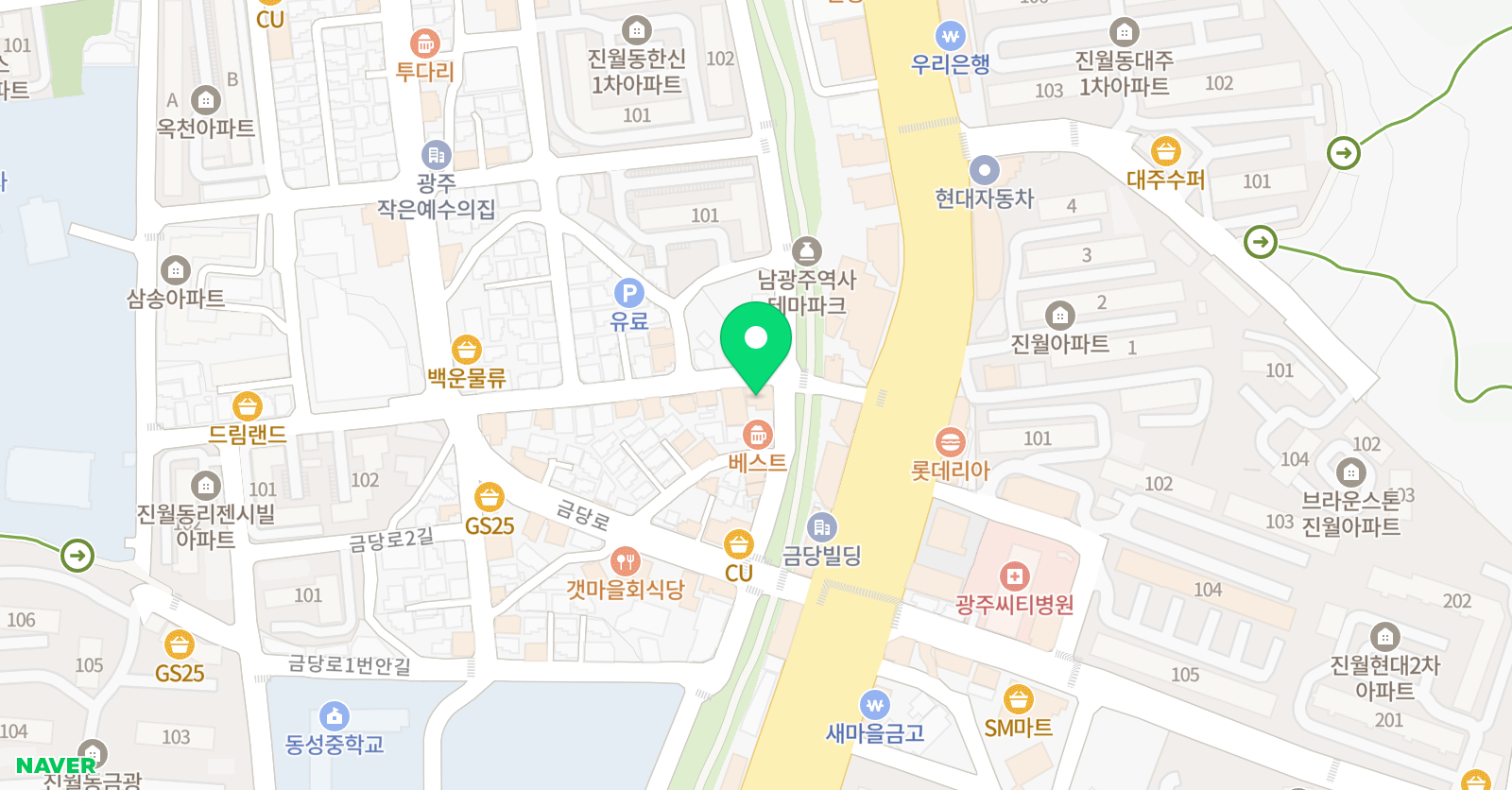 차앤차 수학학원 위치