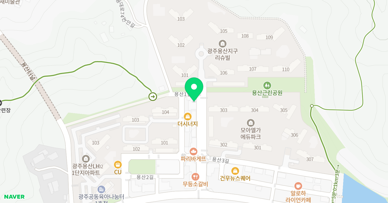 아트커먼스 미술학원 위치