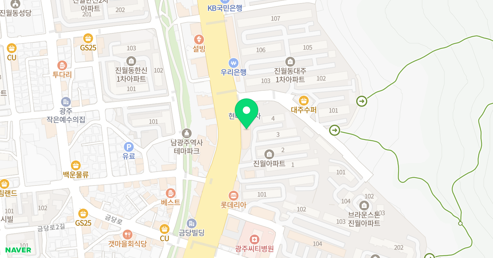 웰던 잉글리쉬학원 위치