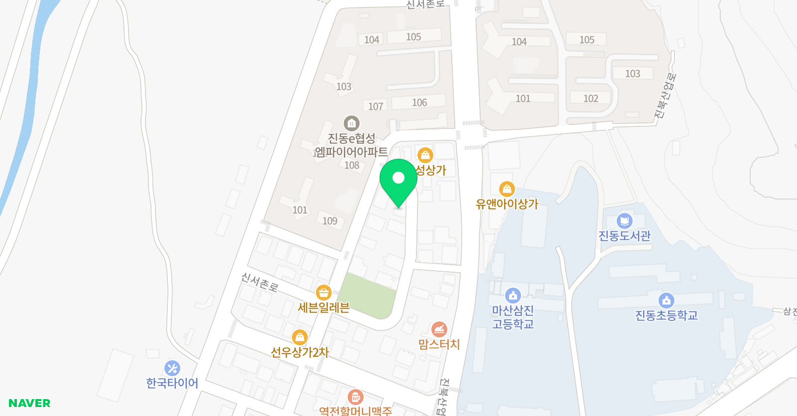 삼성 영수학원 2호점 위치
