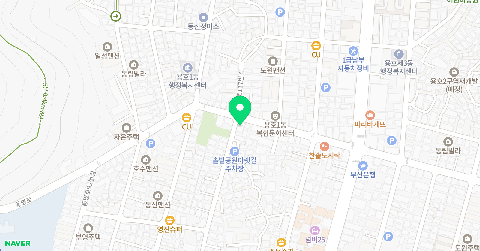 올에이스학원 위치