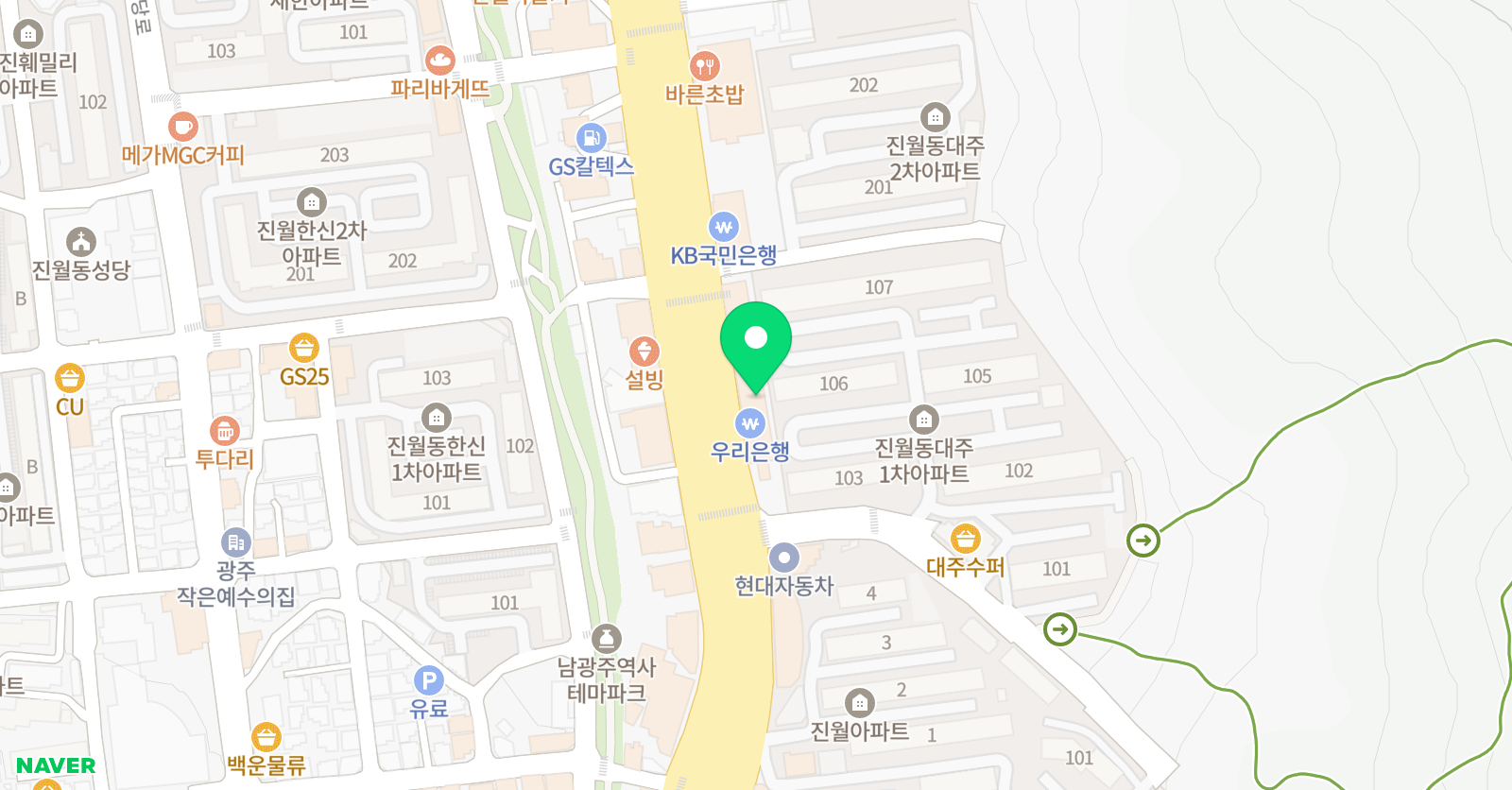 아이엠티 영어 진월점 위치