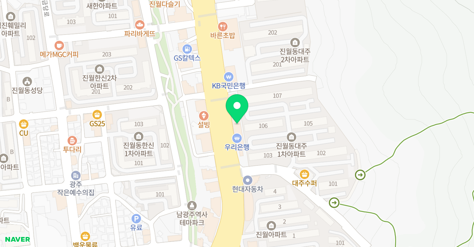 매쓰플랜 수학 진월학원 위치