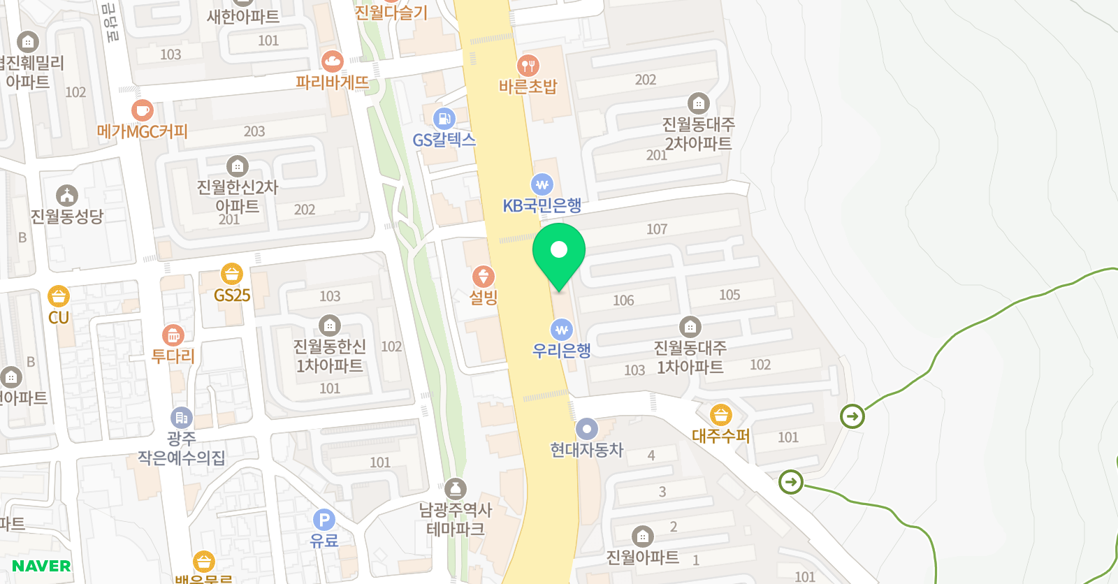 뉴욕영어학원 위치