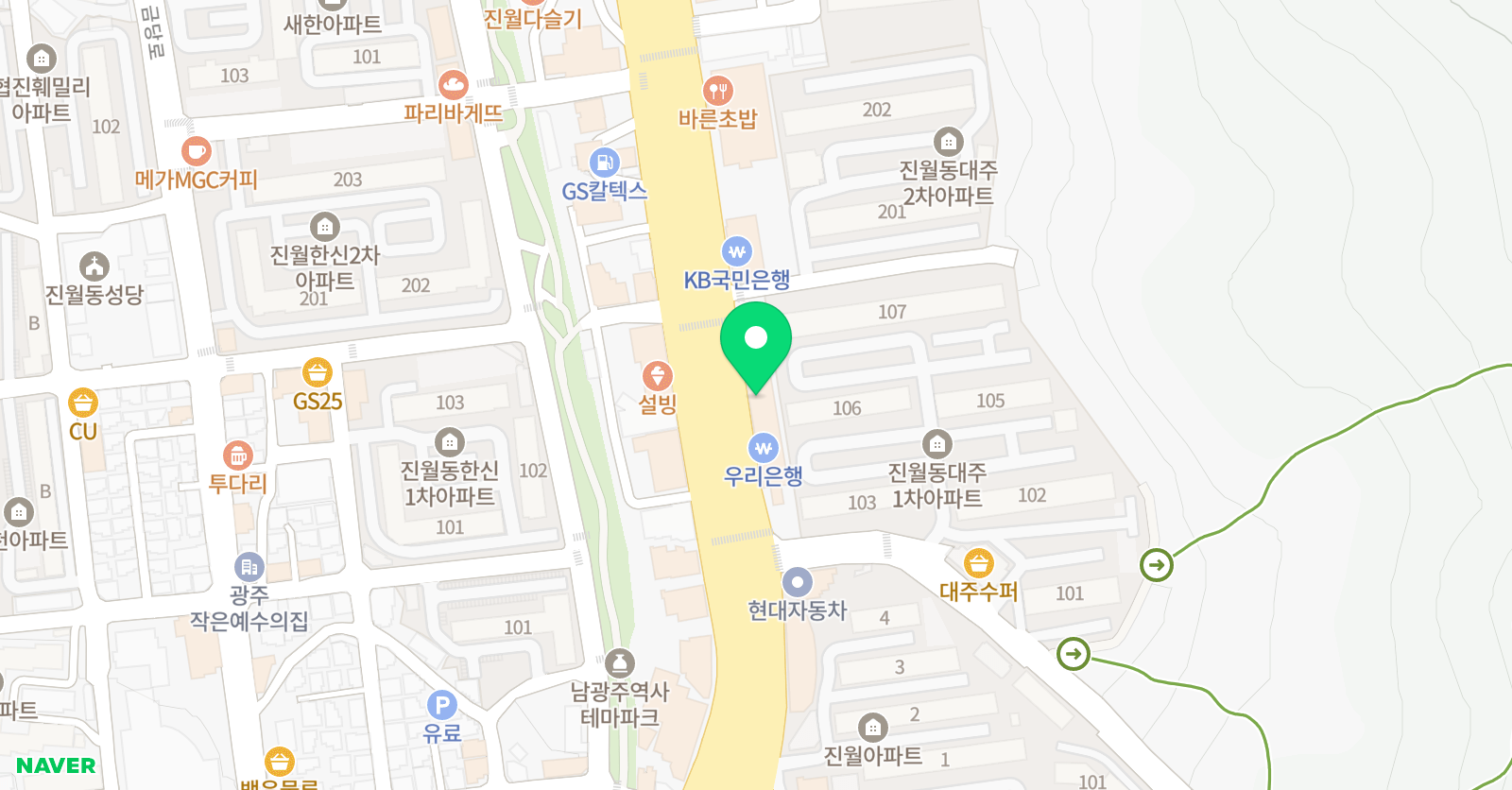브라이언톡톡 영어학원 위치