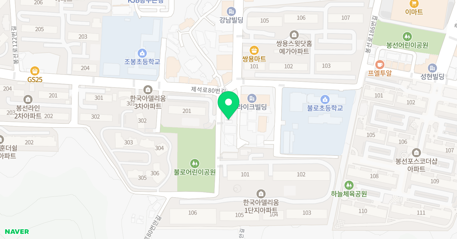 시매쓰 남구봉선점 위치