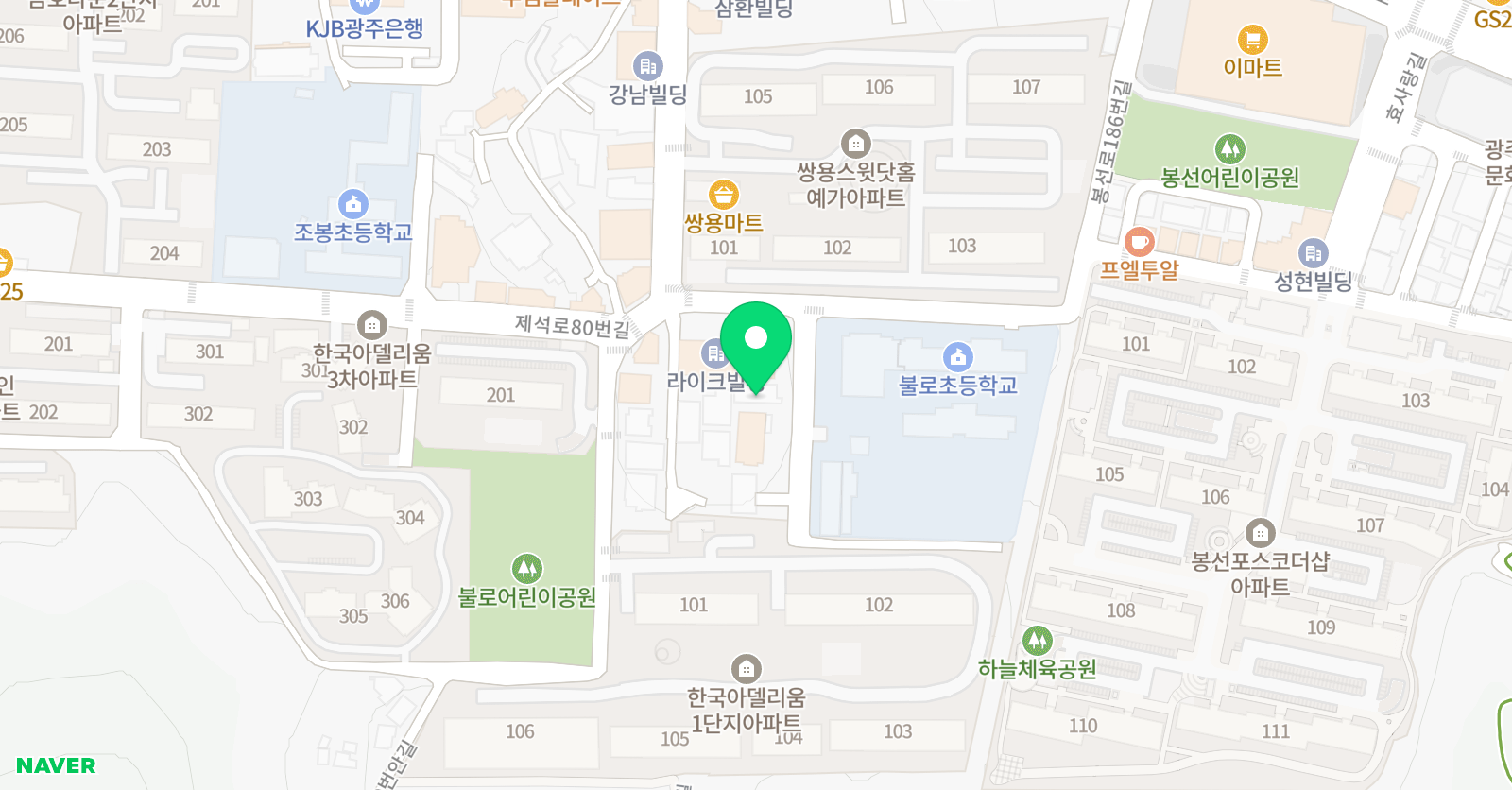 자람 수학 위치