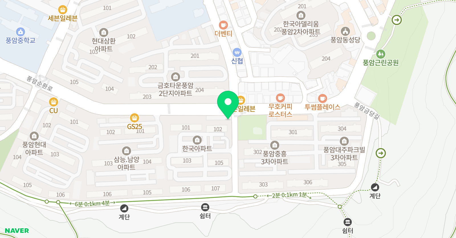 다그린 아트미술 위치