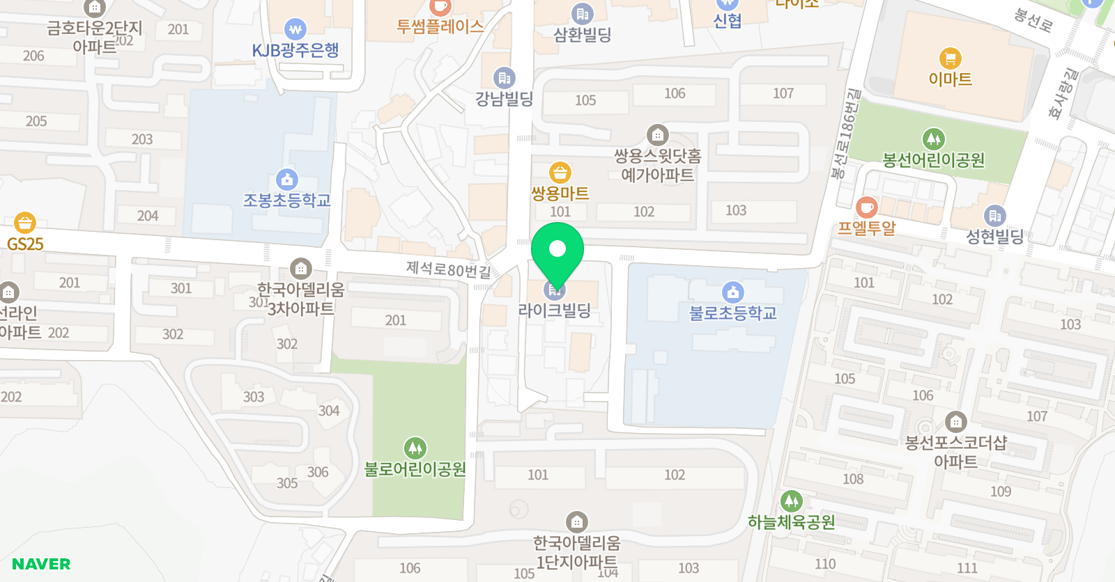 원더영어더메타 영재영어학원 위치