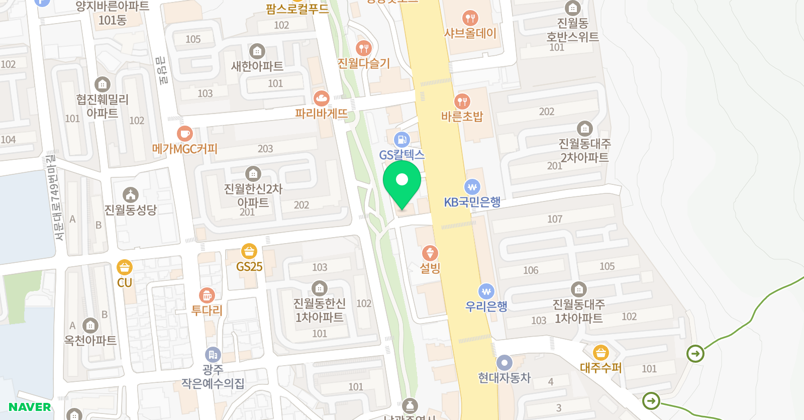 리즈 무용학원 위치