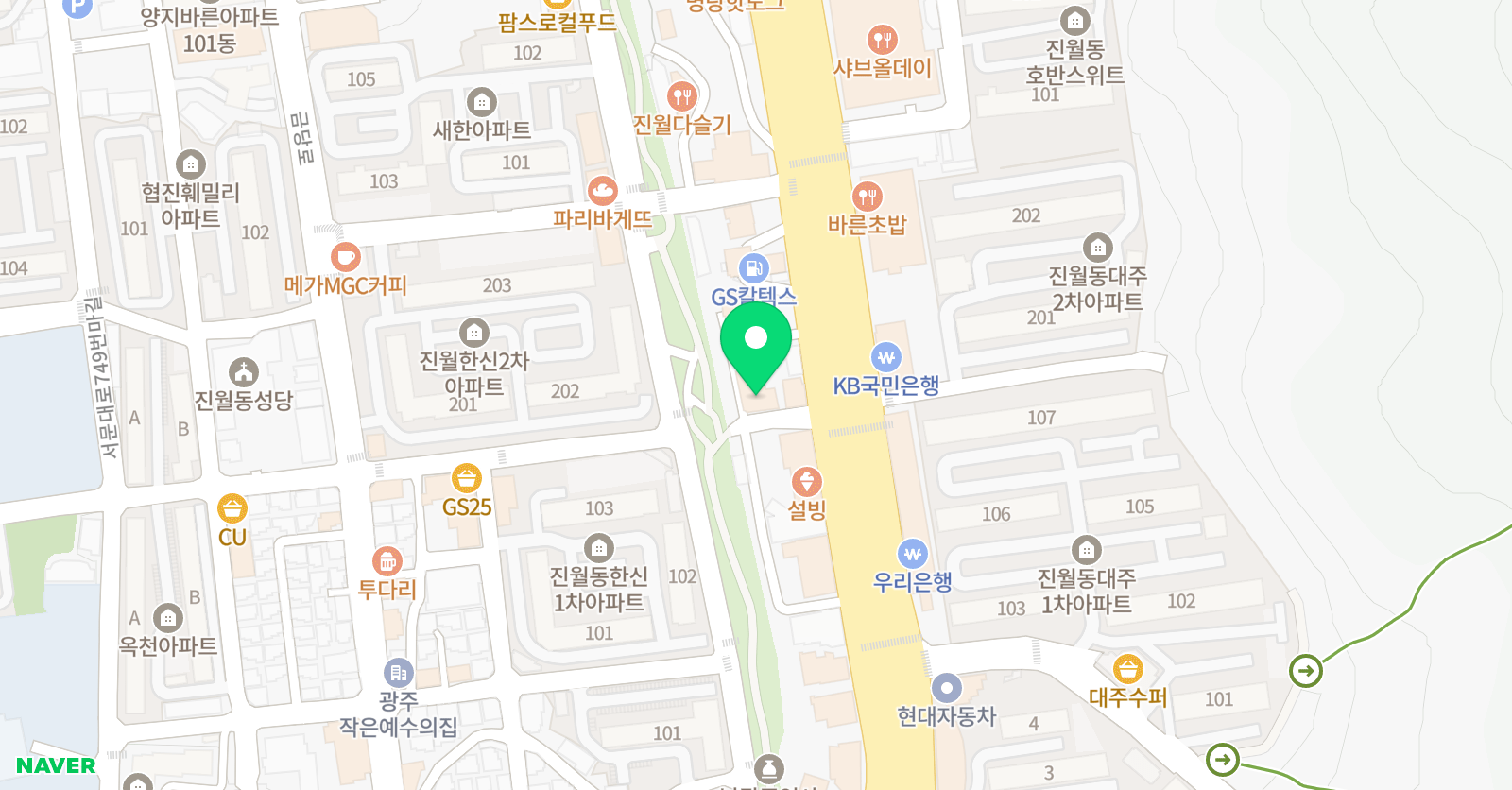 es 영어학원 위치
