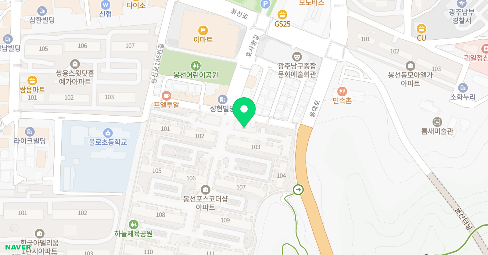 넥스트페이지 영어학원 위치