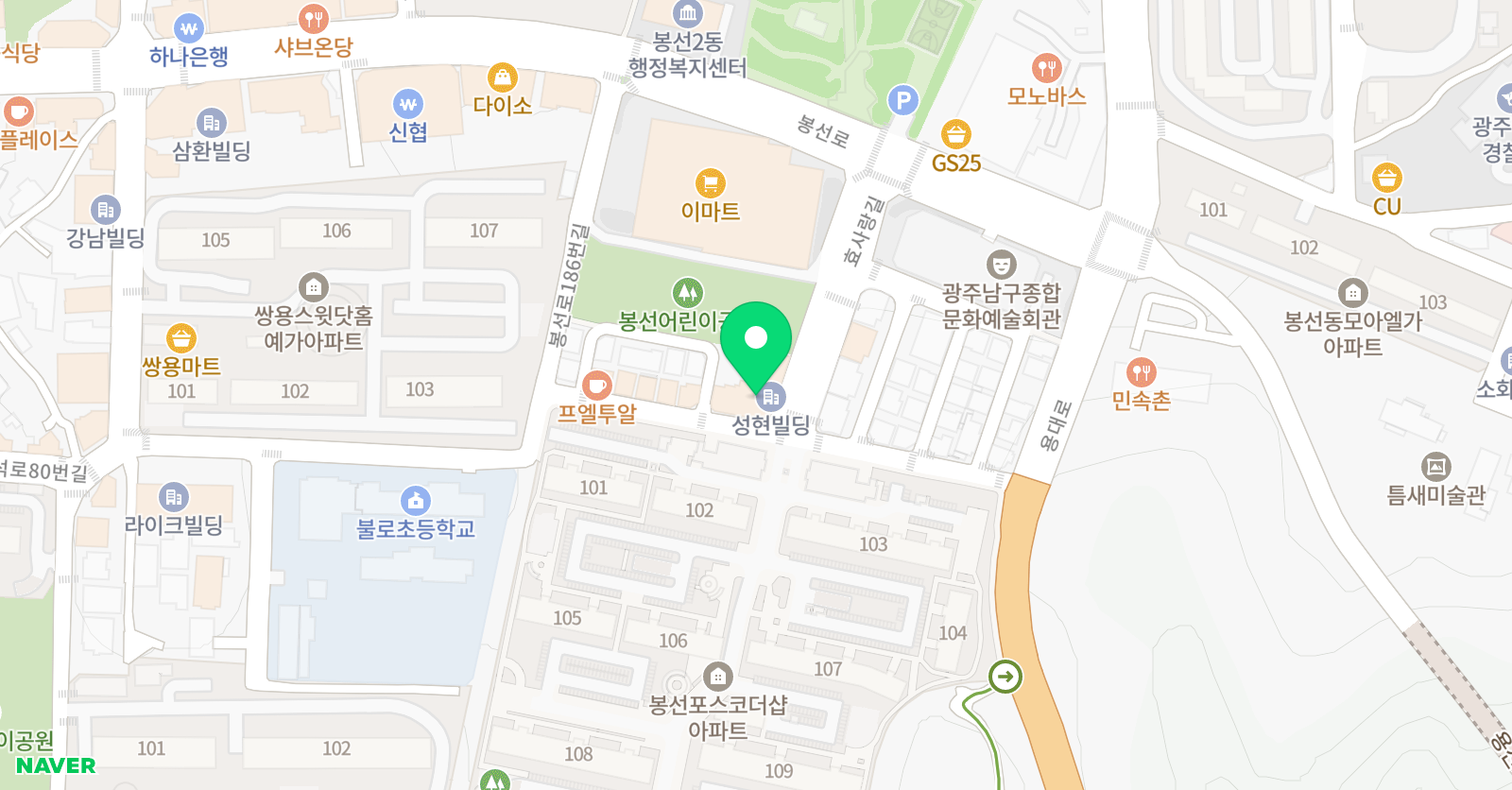 밀라노 음악학원 위치