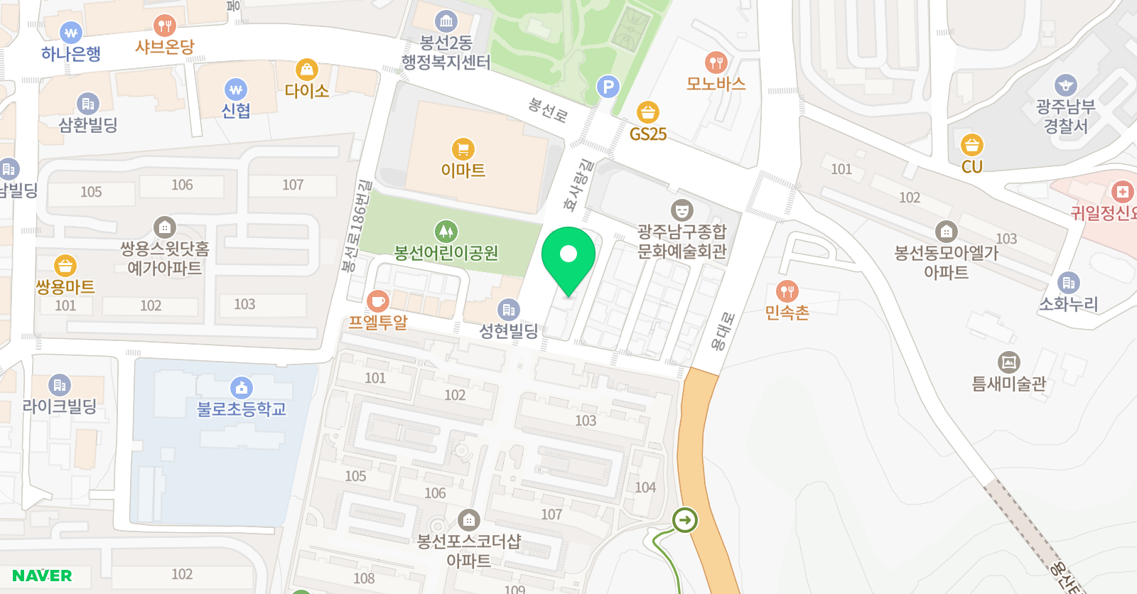 피아스트라 음악학원 위치