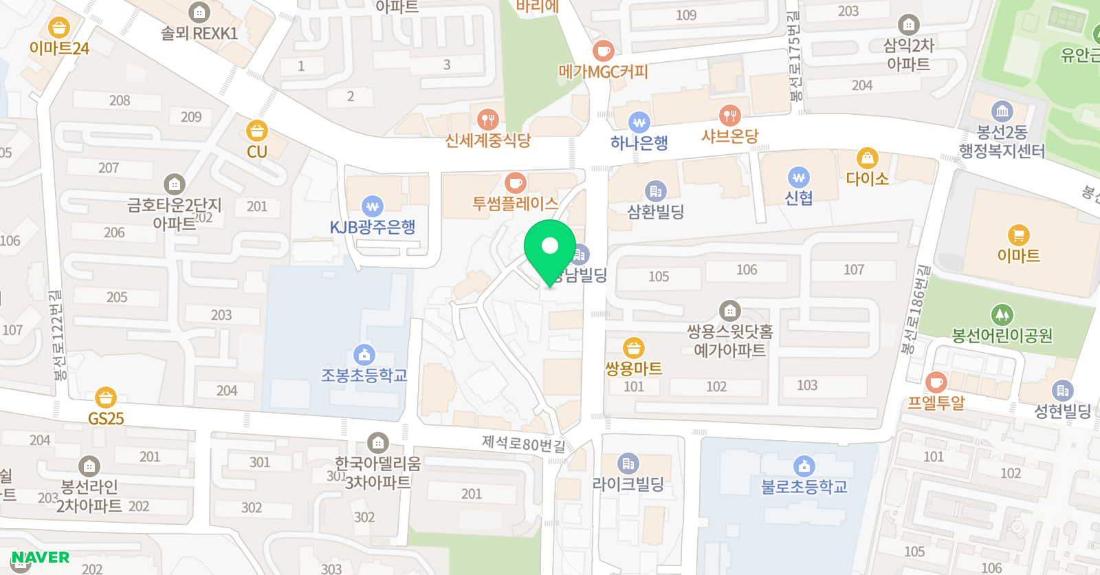 필즈 수학학원 위치