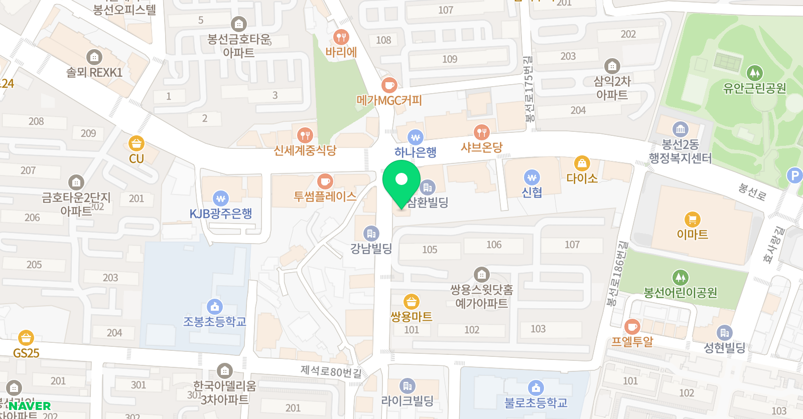 win+ 윈 플러스 수학학원 위치