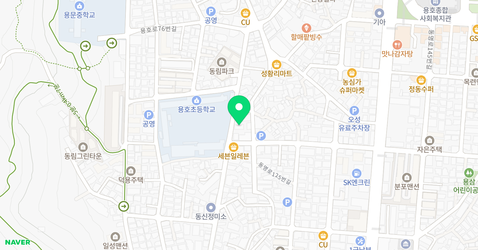 성동 태권도 위치