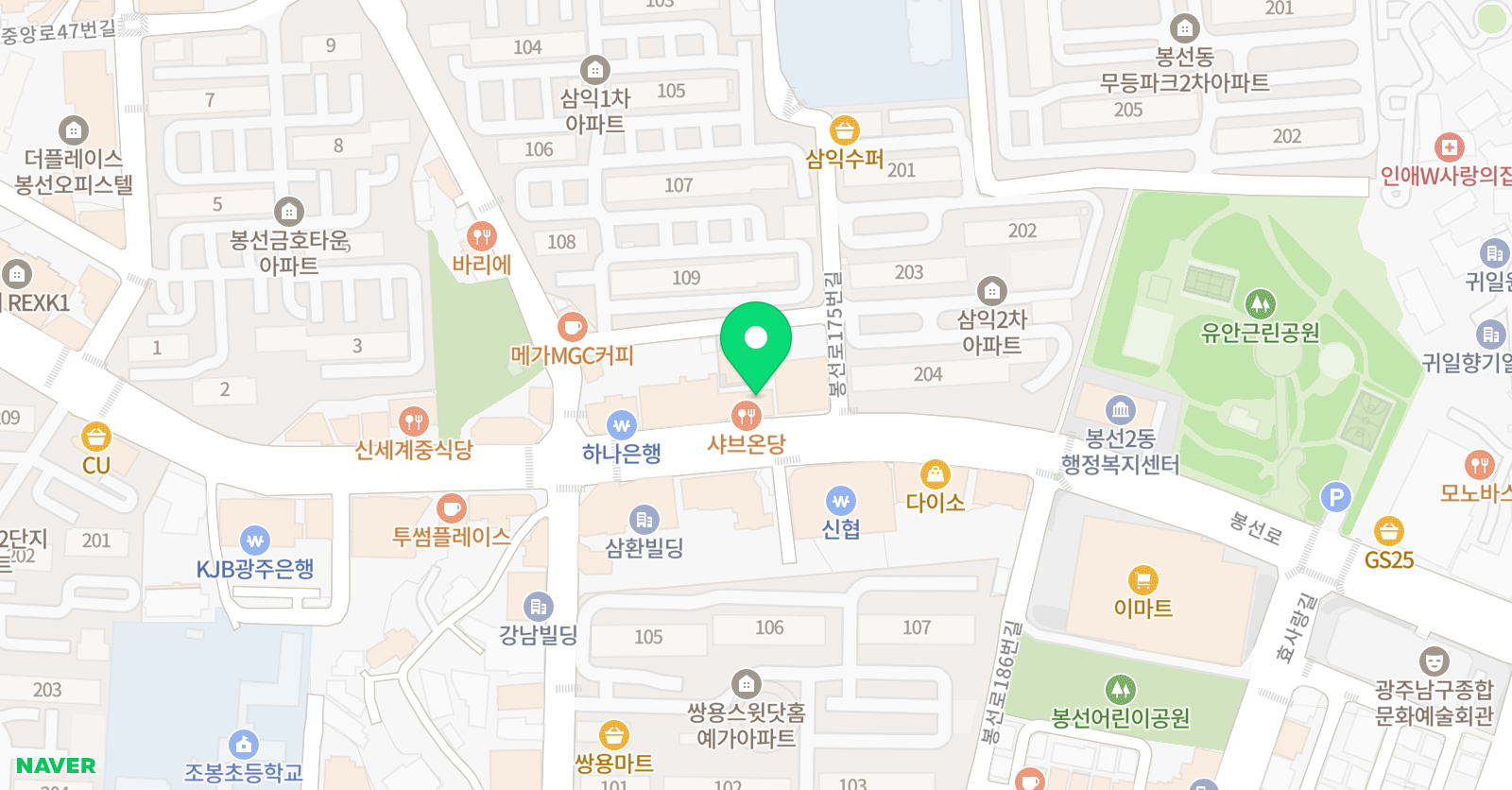 김종윤 수학플러스 위치