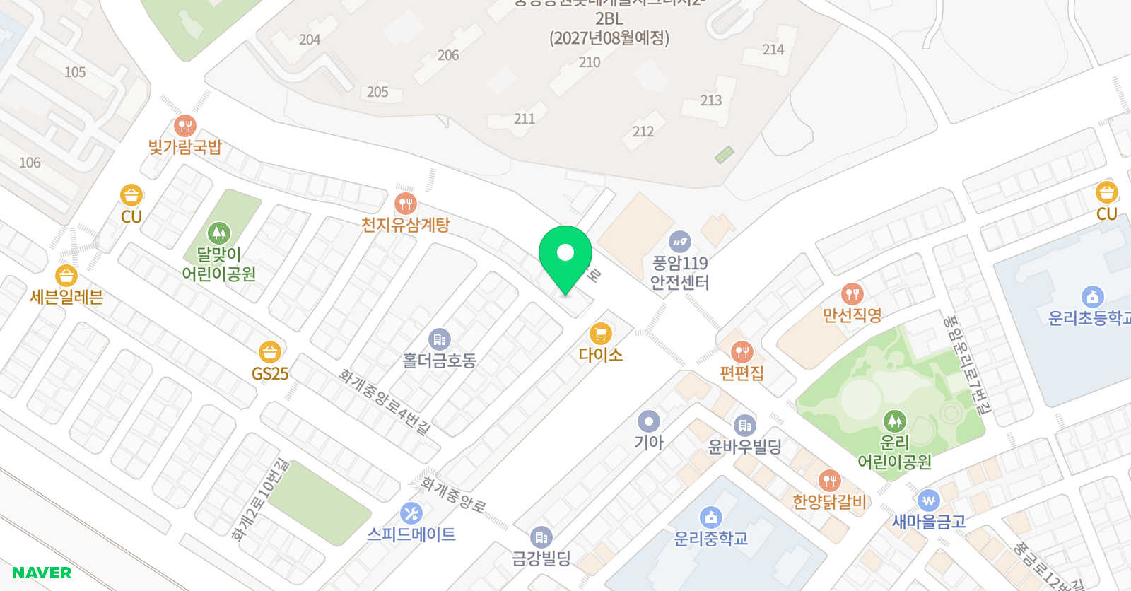 드림 무용학원 위치
