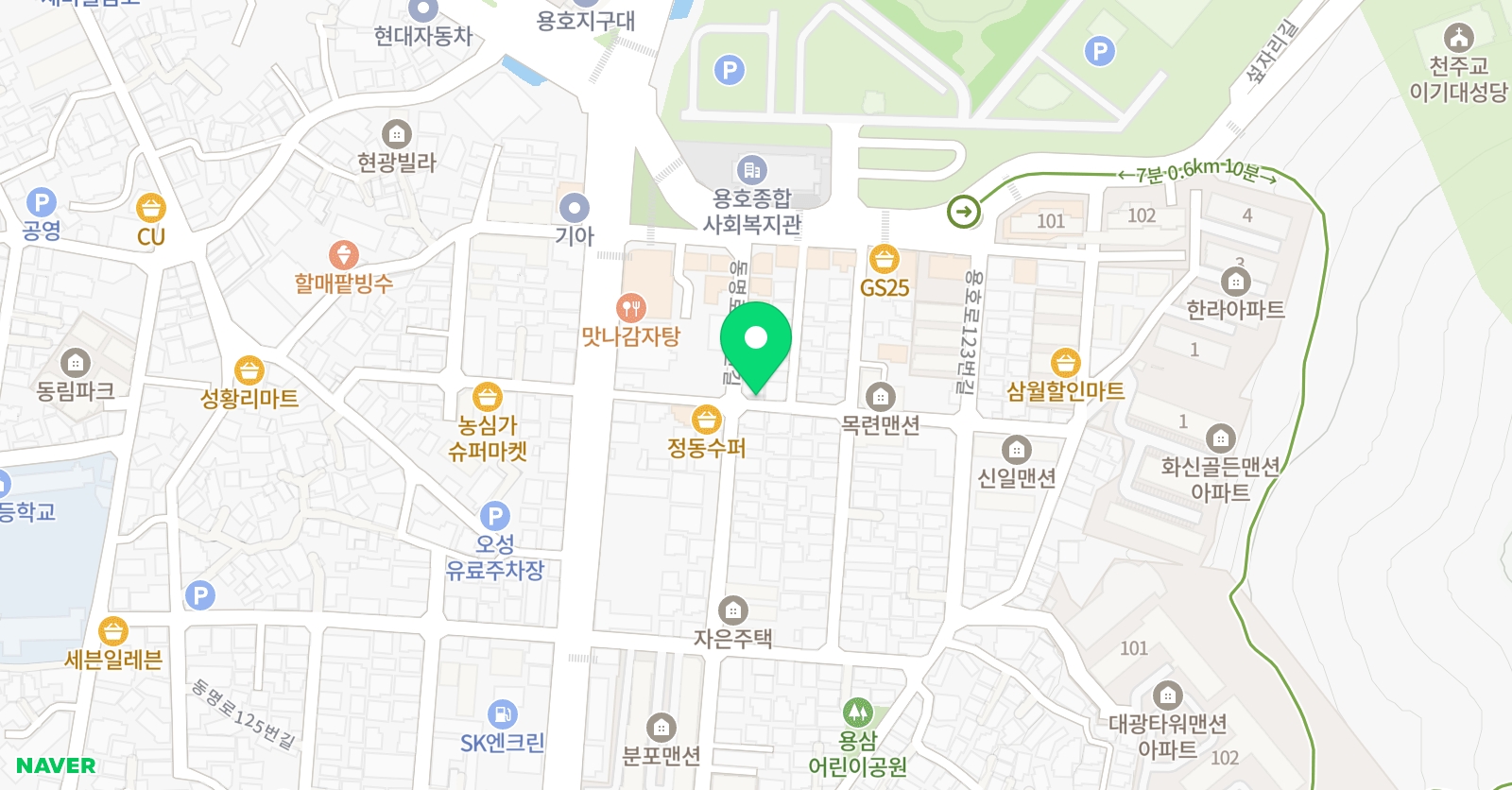 몬드리안 미술학원 위치